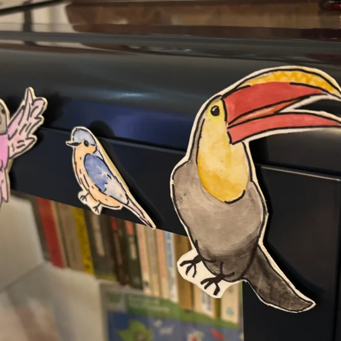 Watercolor Magnets