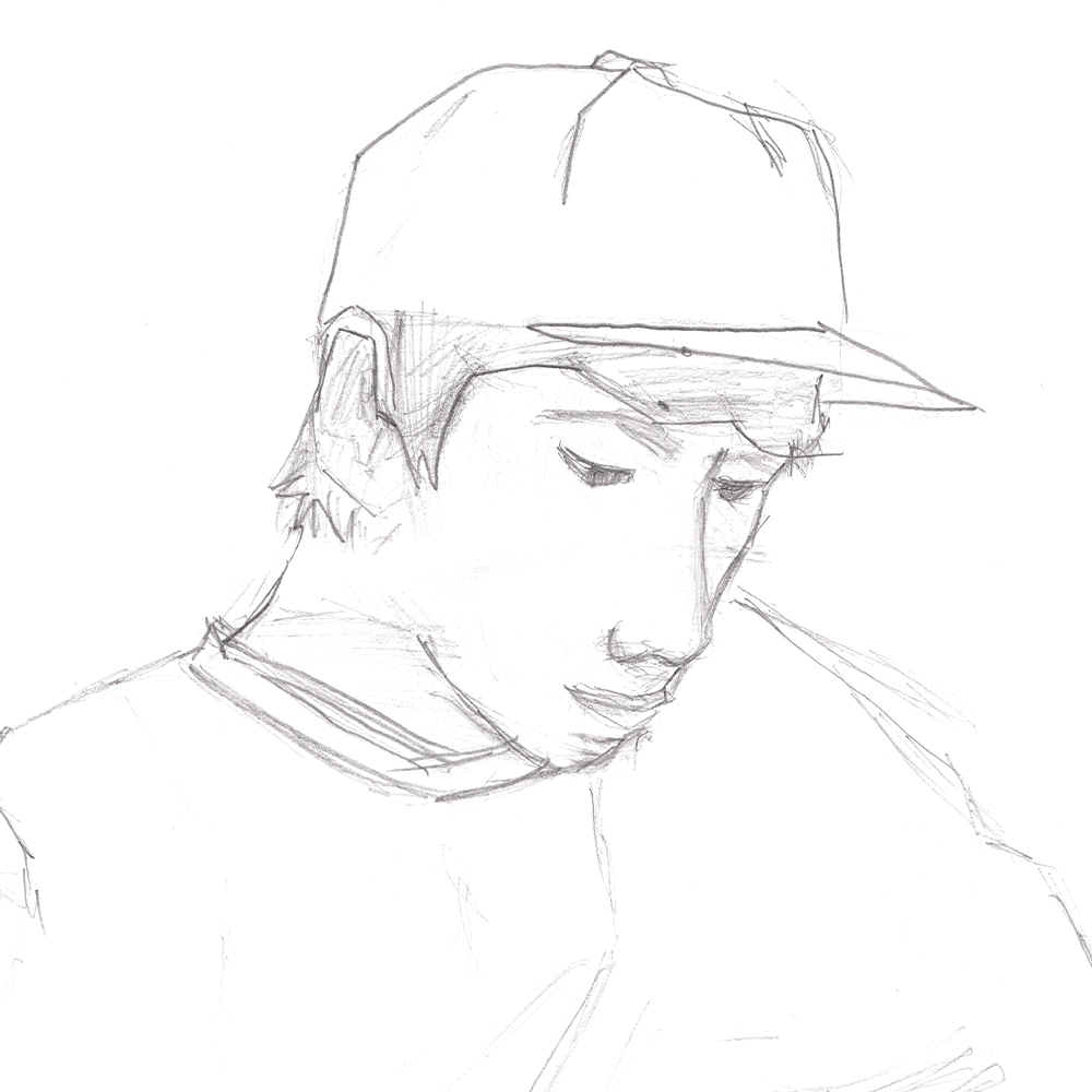 Self Portrait Initial Sketch